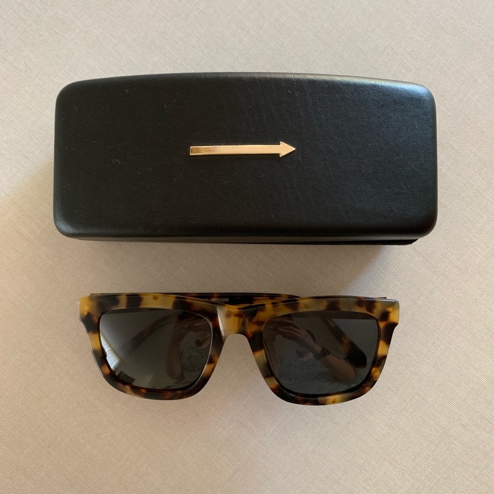 Karen Walker Deep Freeze sunglasses crazy tortoise